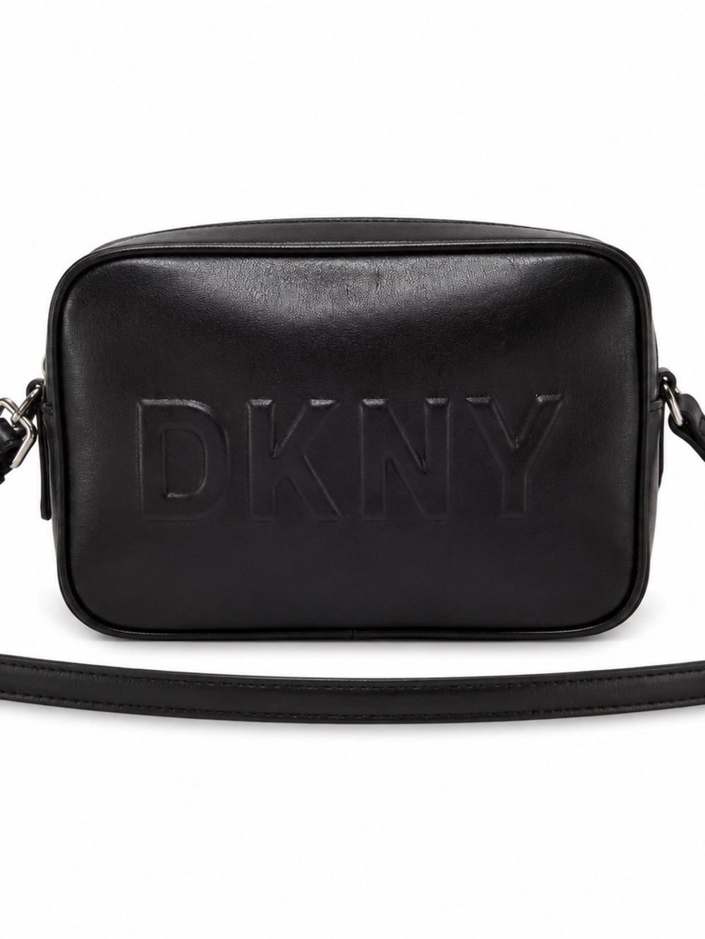 DKNY Camera Bag Embossed Crossbody | Black